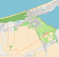 Localização de Mielno na Polónia