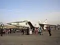 Um Mig-25 da Força Aérea Líbia.