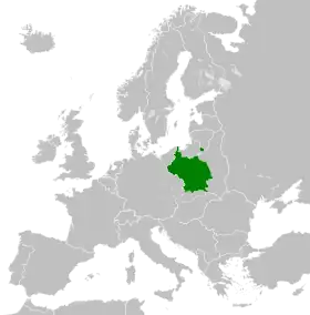 Localização de Administração Militar na Polônia