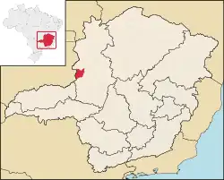 Localização de Guarda-Mor em Minas Gerais