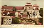 Cartão postal do Palácio, de 1907.