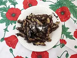 Mohnnudeln, macarrão de semente de papoula