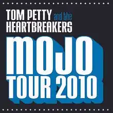 Capa do álbum de Tom Petty intitulado "Mojo Tour 2010"