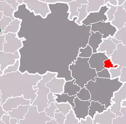 Localização de Mokrouše