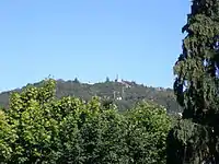 Vista do Monte da Penha e do Teleférico