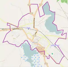 Localização de Morąg na Polónia