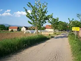 L'entrée de Moravski Bujmir