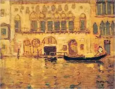 Venice, óleo sobre tela, cerca de 1910