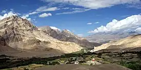 Vista do vale de Mulbekh