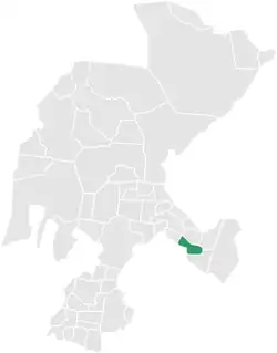 Localização de Loreto no estado de México