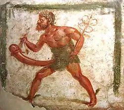 Mural de Mercúrio/Priapo