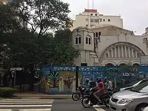 Fachada da Rua Martinho Prado (em reforma)