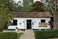 Museu Tiradentes encontra-se instalado numa pequena casa no distrito de Incofidência, Sebollas, Paraíba do Sul.