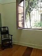 Dependência destinada à exposição de pertences de Emílio Ribas.