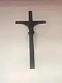 Crucifixo em madeira que pertenceu ao Grupo Escolar