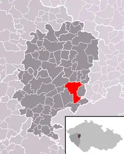 Localização de Mýto