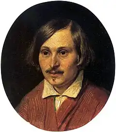 Retrato de Nikolai Gogol, 1841