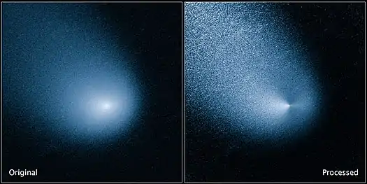 Cometa Siding Spring (Hubble; 11 de março de 2014)