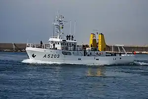 Navio hidrográfico da Classe Andrómeda