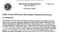 Relacionamento da NSA com o Serviço de Inteligência da Noruega, datado de abril 2013