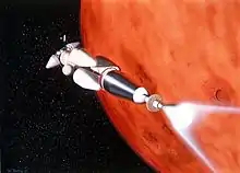 Viagem interplanetáriaFase 2 - aproximação