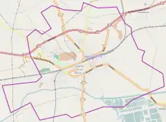 Localização de Nakło nad Notecią na Polónia