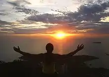 Nascer do Sol no Morro do Moreno