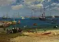 O porto de Nassau, depois de 1877