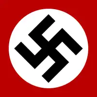 Suástica: símbolo máximo do nazismo.