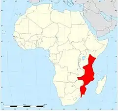 Território do suni, no Leste da África