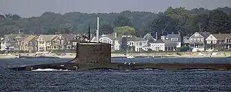 O USS New Hampshire.
