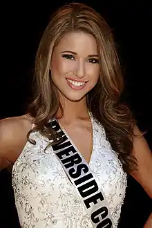 2014: Nia Sanchez, que competiu como Miss Nevada USA