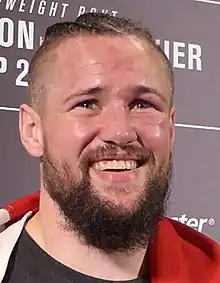 Nicolas Dalby no UFC Fight Night 160 em Copenhague