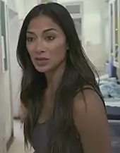 Nicole Scherzinger in a hospital