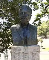 Busto de Nilo Peçanha, na Quinta da Boa Vista