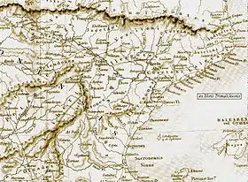 Localização de Lacetanos