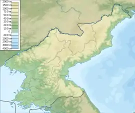 Baekdu Paekdu Changbai está localizado em: Coreia do Norte