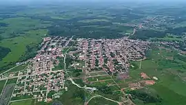 Vista aérea de Nova Esperança do Piriá