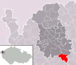 Localização de Nová Ves