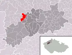 Localização de Nové Sedlo