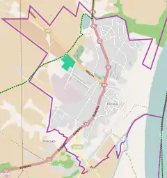 Localização de Nowe na Polónia