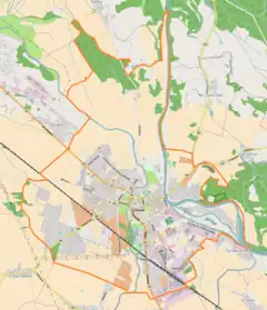 Localização de Oława na Polónia