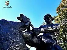 grupo escultórico "O Homem e a Serra"