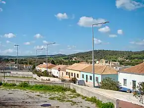 Vista parcial de Odiáxere, em Março de 2018.