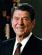 40.º Ronald Reagan1981–1989