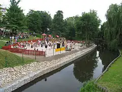 Jardim Jordan — um parque histórico no centro da cidade, às margens do rio Szprotawa