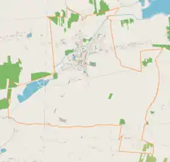 Localização de Oleśnica na Polónia