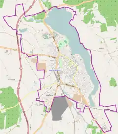 Localização de Olecko na Polónia