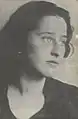 Portrait de Olga Benário.