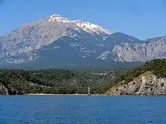 Monte Olimpo, na Tessália.